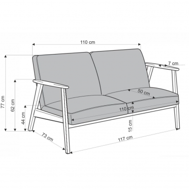 Sofa LANO 2S 2