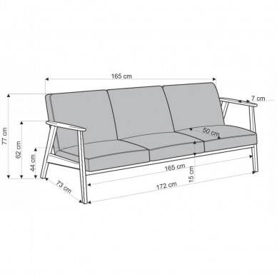 Sofa LANO 3S 2