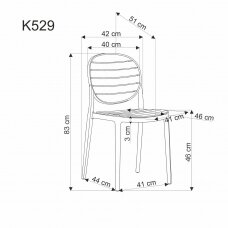 Kėdė K529