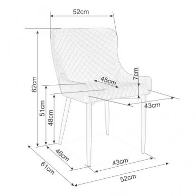 Kėdė SG  1801 4