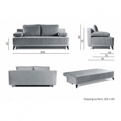 Sofa Roso 1